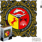 Wooden jigsaw puzzle Game of Thrones™ The Riverland Houses