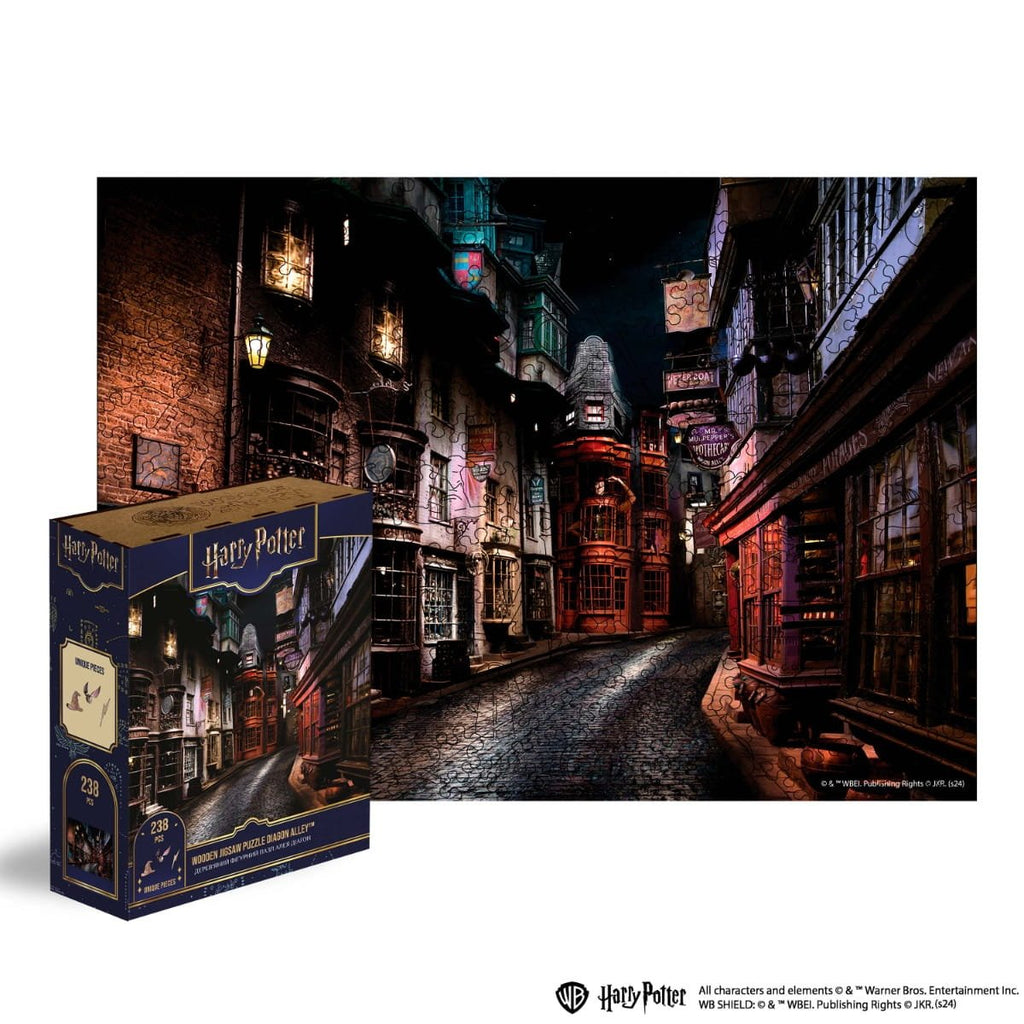 Wooden jigsaw classic puzzle Harry Potter Diagon Alley™