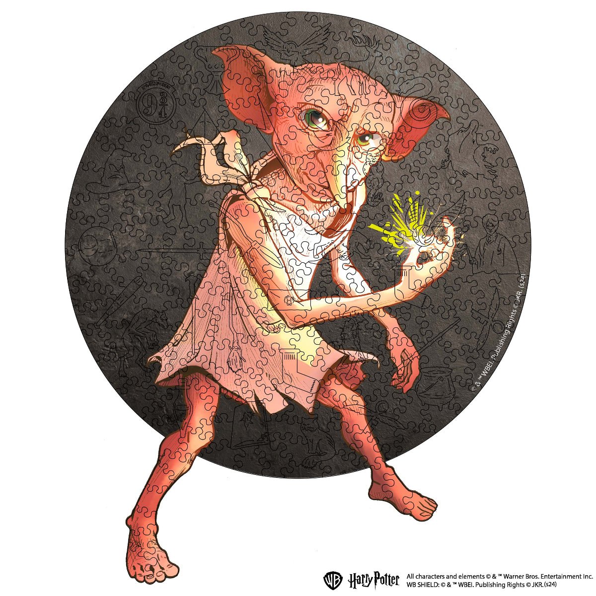 Wooden jigsaw puzzle Harry Potter Dobby™