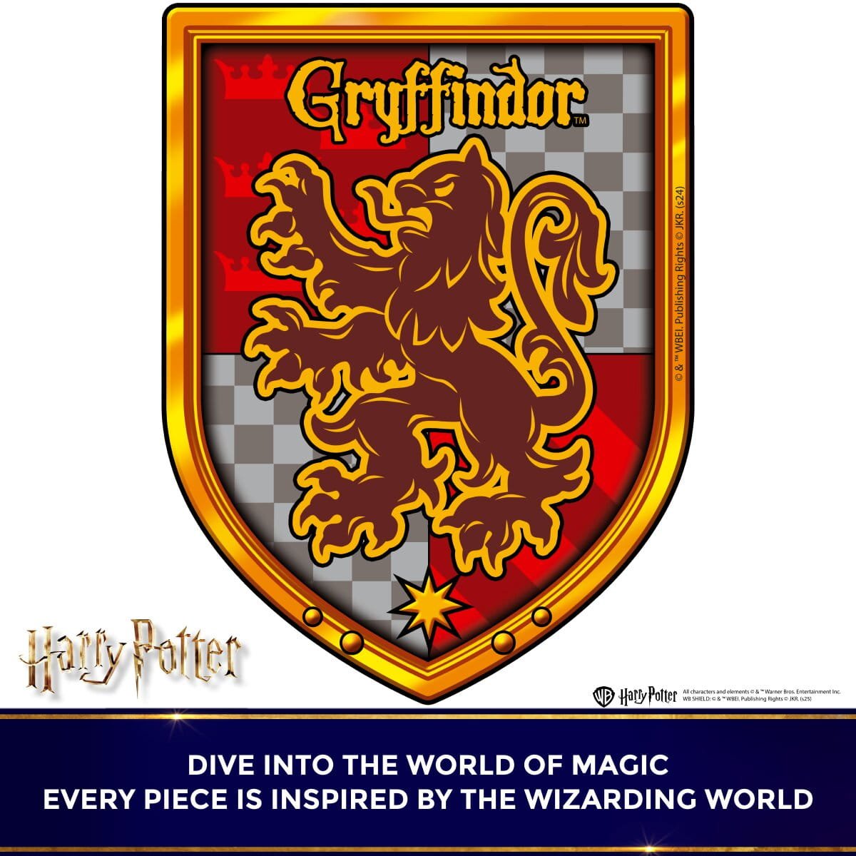 Wooden jigsaw puzzle Harry Potter Gryffindor™