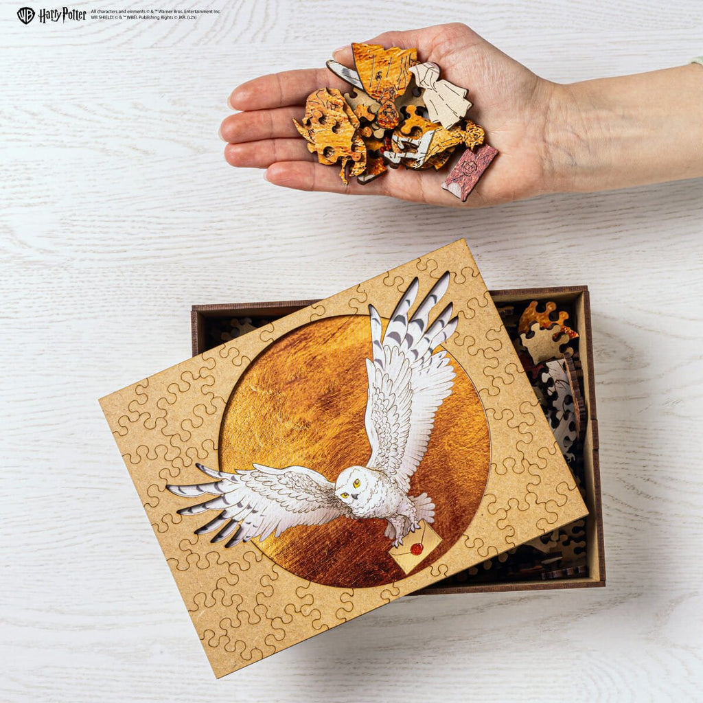 Wooden jigsaw puzzle Harry Potter Hedwig™