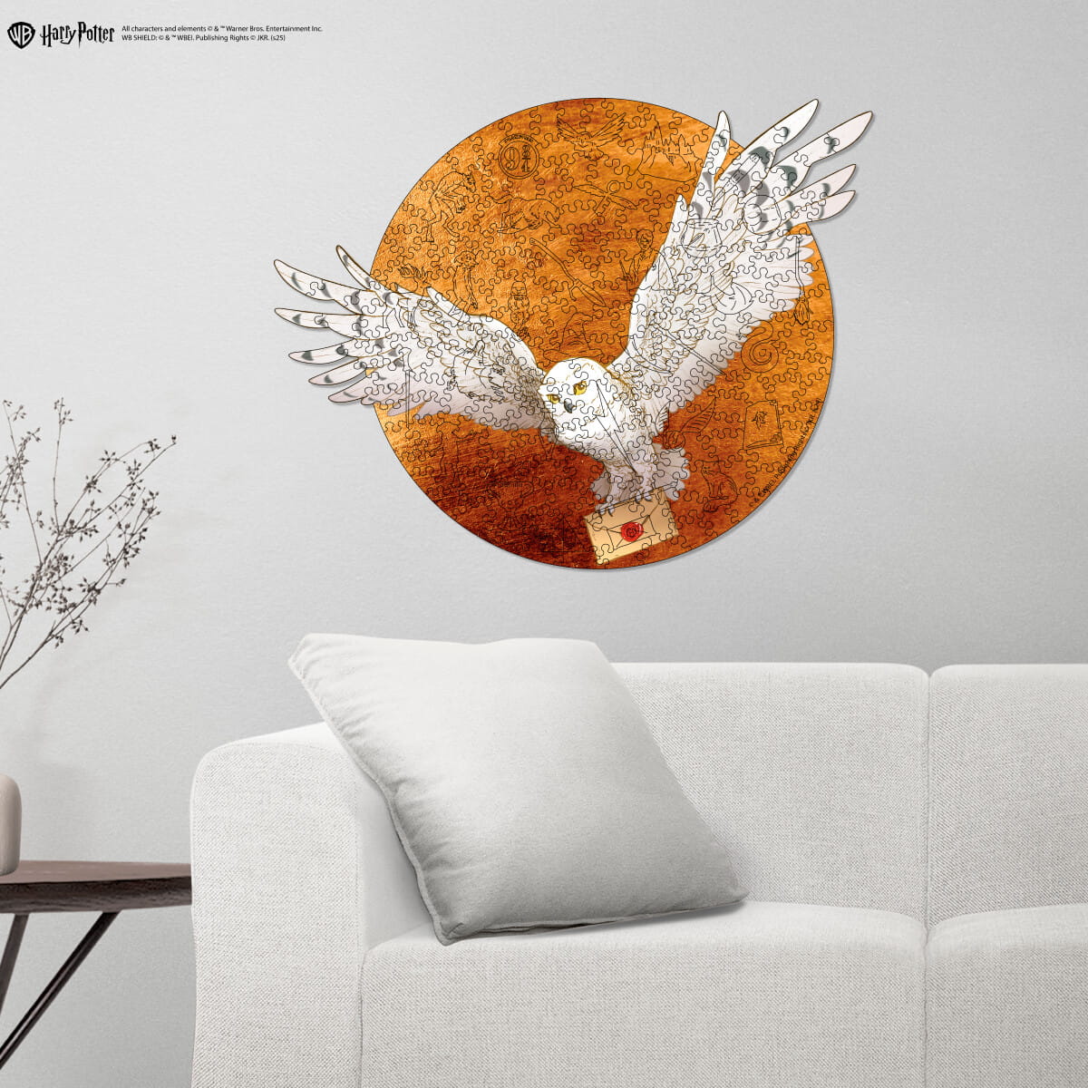 Wooden jigsaw puzzle Harry Potter Hedwig™