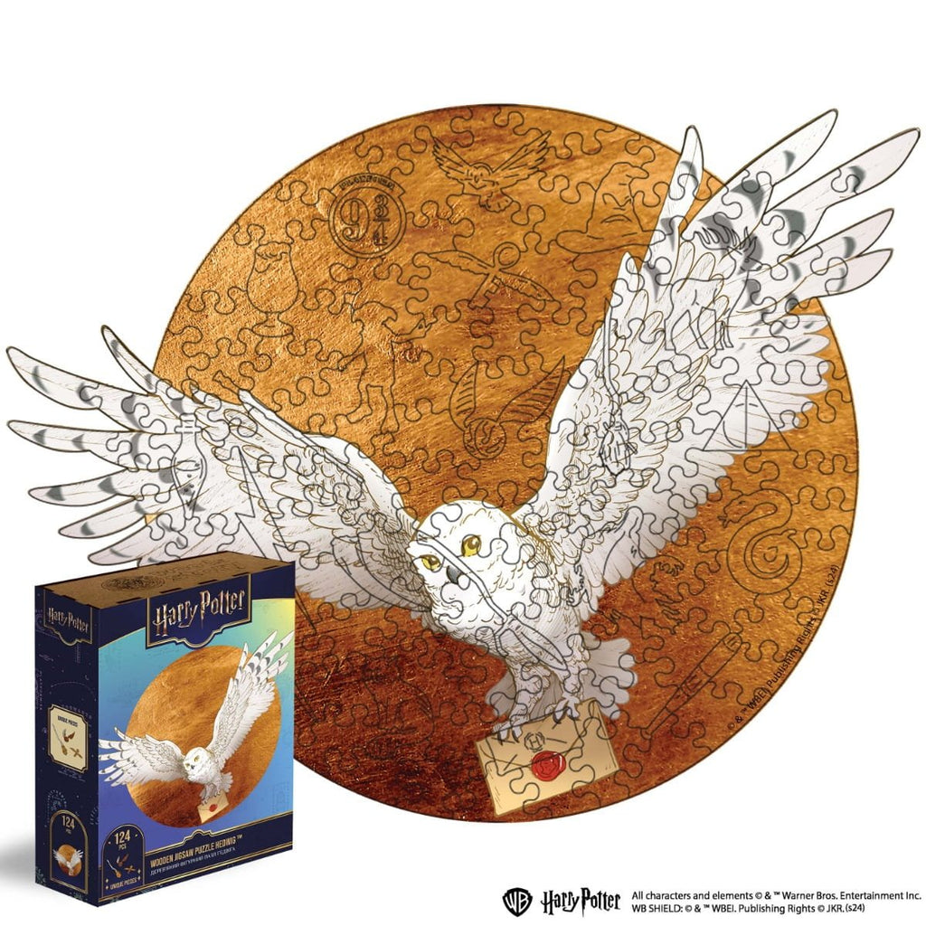 Wooden jigsaw puzzle Harry Potter Hedwig™