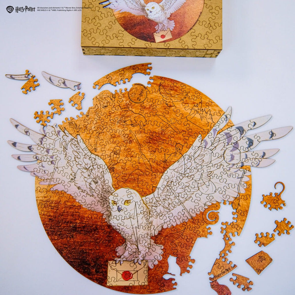 Wooden jigsaw puzzle Harry Potter Hedwig™