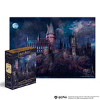 Wooden jigsaw puzzle Harry Potter Hogwarts Castle Night™
