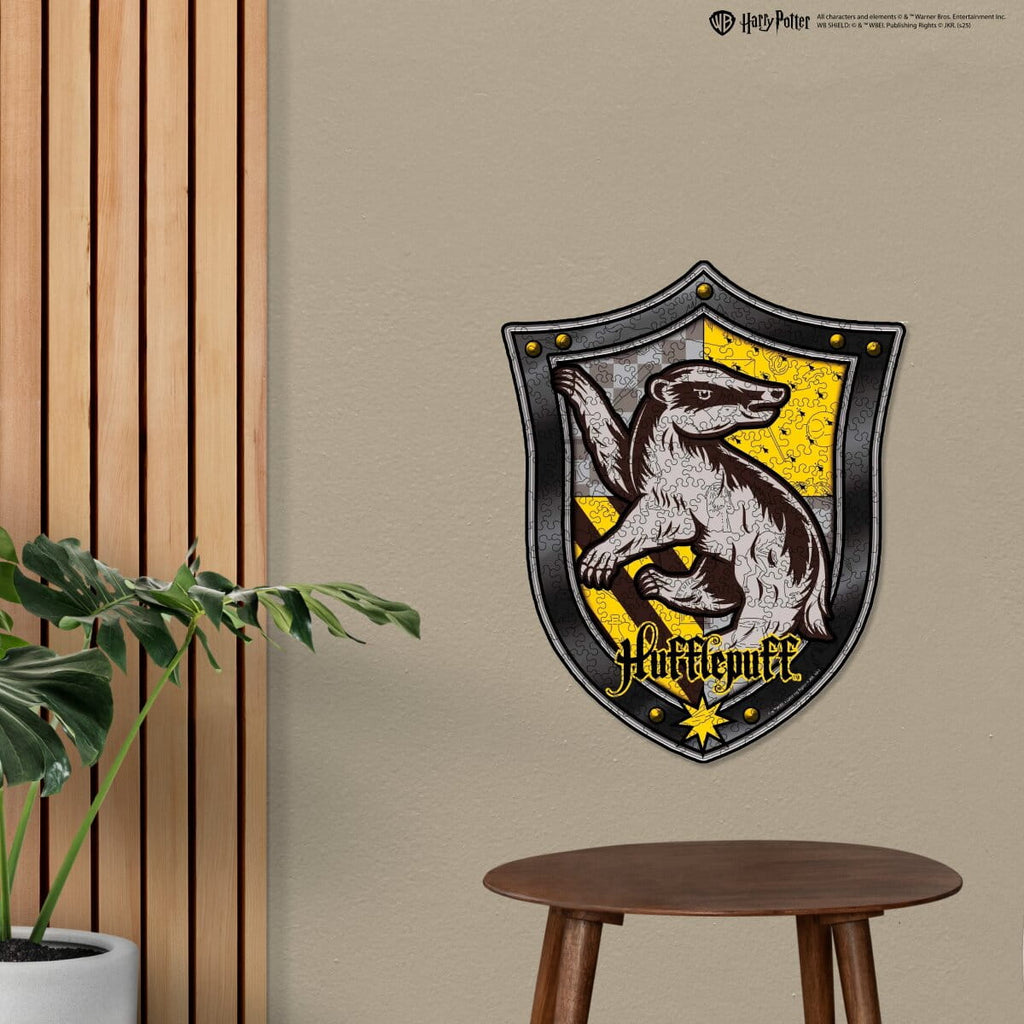 Wooden jigsaw puzzle Harry Potter Hufflepuff™