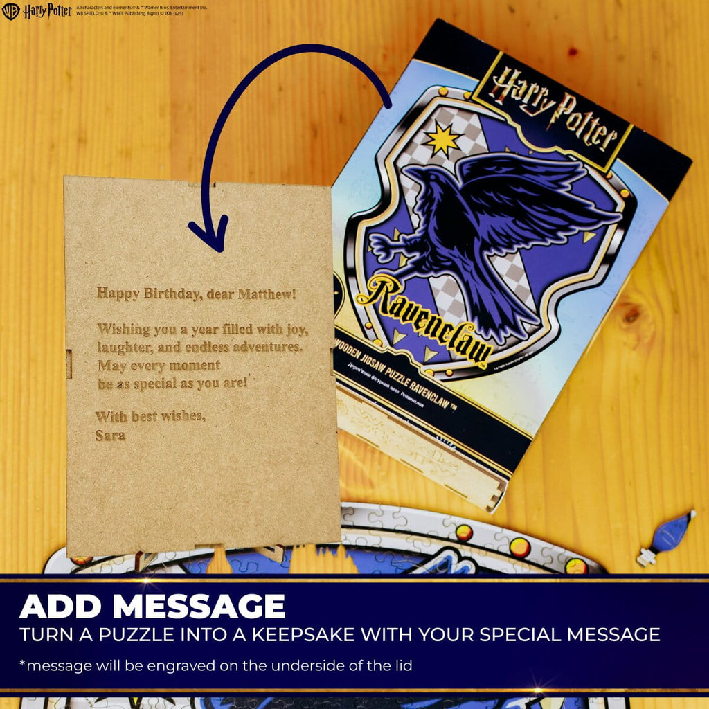 Wooden jigsaw puzzle Harry Potter Ravenclaw™