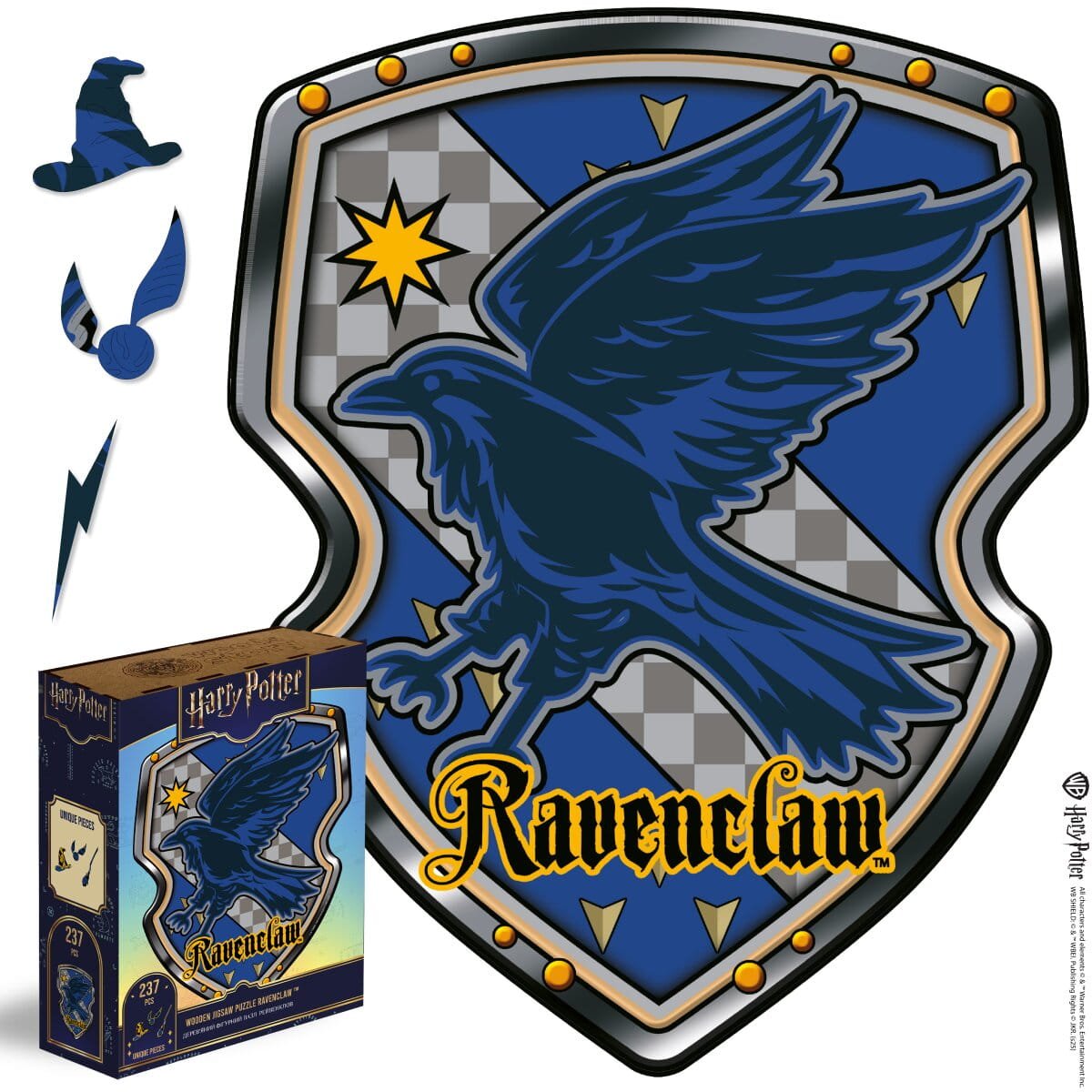 Wooden jigsaw puzzle Harry Potter Ravenclaw™