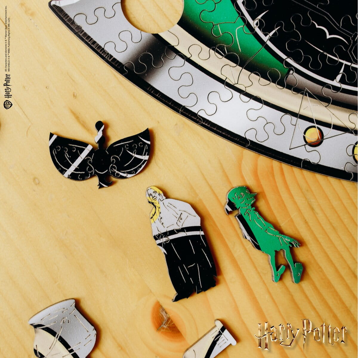 Wooden jigsaw puzzle Harry Potter Slytherin™