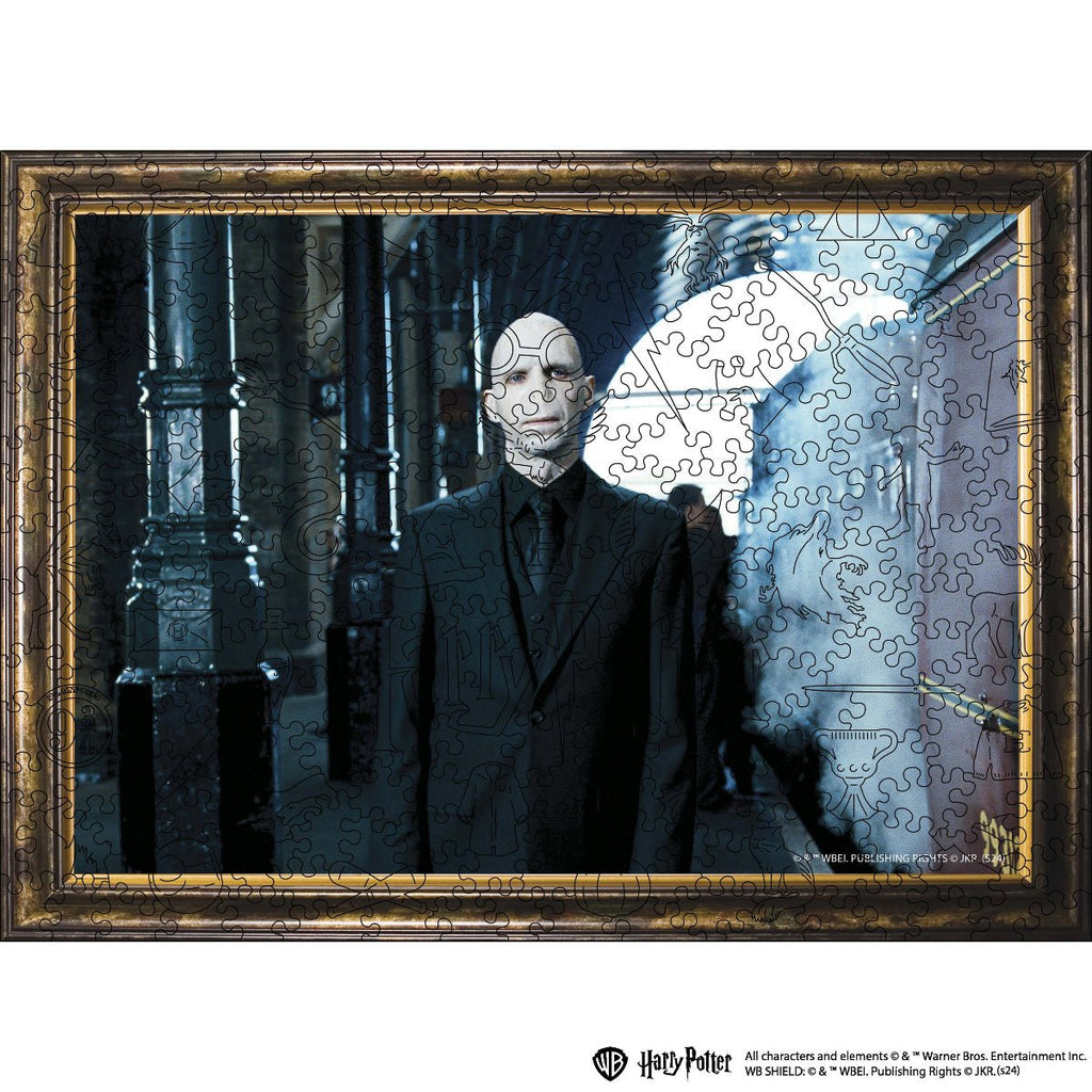 Wooden jigsaw puzzle Harry Potter Voldemort ™
