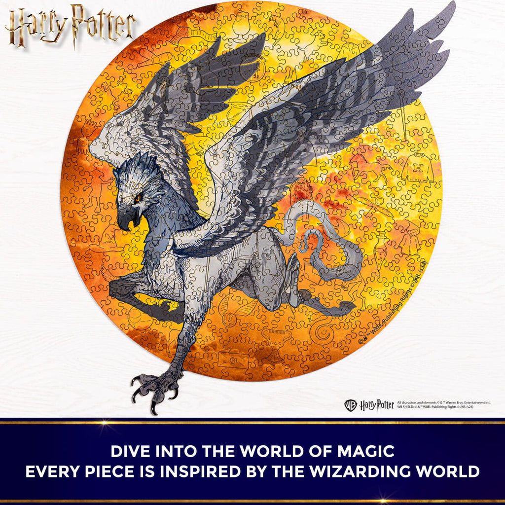 Wooden jigsaw puzzle Harry Potter Hippogriff™