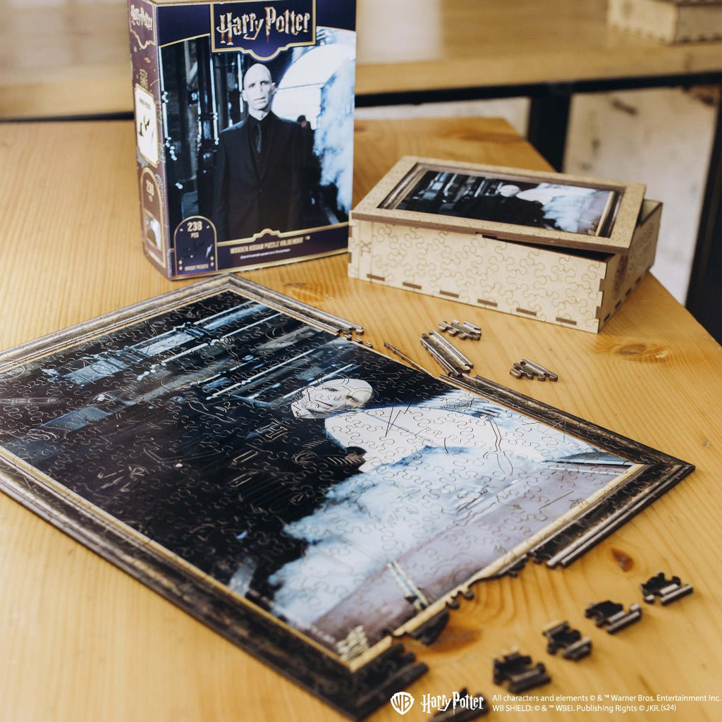Wooden jigsaw puzzle Harry Potter Voldemort ™