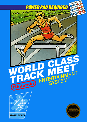 World Class Track Meet (Nintendo NES) - Game Manual Only