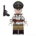 World War 2 Erwin Rommel Nazi General Lego Minifigures Custom Toys