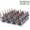 World War 2 German Soldiers set of 24 Lego Minifigures Custom Toys D154
