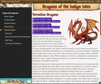 World of Battlezoo: Indigo Isles for Foundry VTT - Pathfinder 2nd Edition / Foundry VTT Module Only