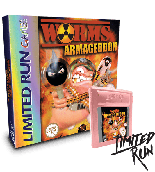 Limited Run Games: Worms Armageddon (Gameboy Color) - Game Manual Only