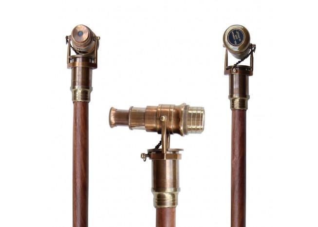 Would Be Lost Without You Steampunk Walking Cane-4