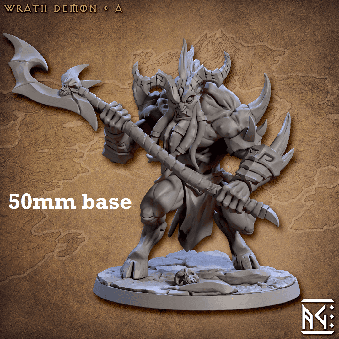 Wrath Demon: Sculpt A - 