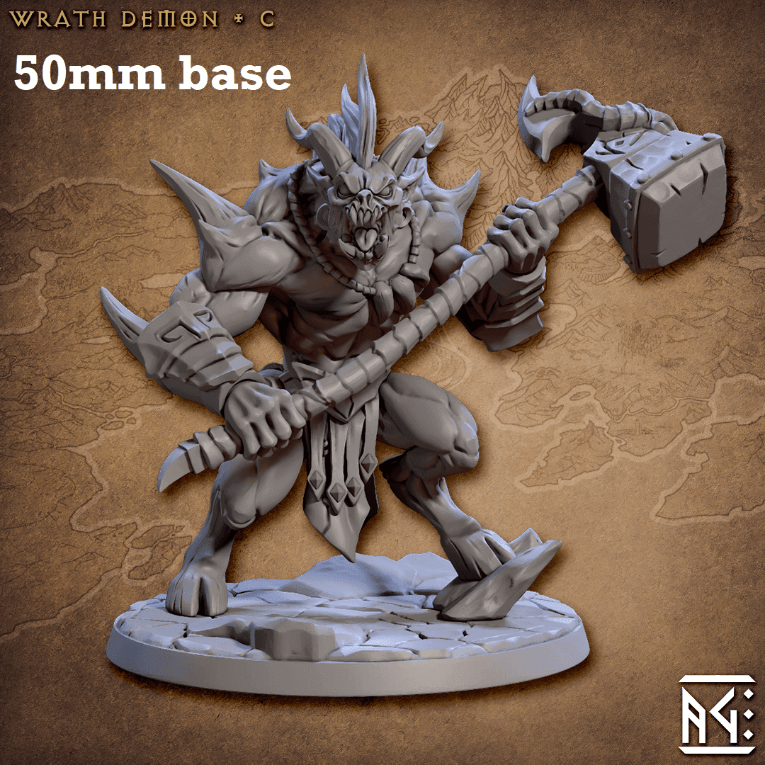 Wrath Demon: Sculpt C - 