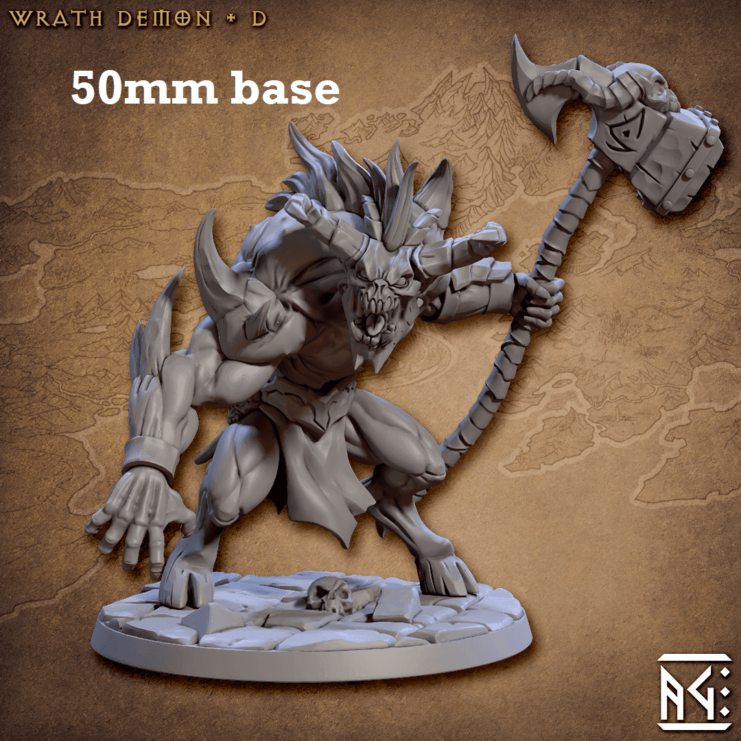 Wrath Demon: Sculpt D - 
