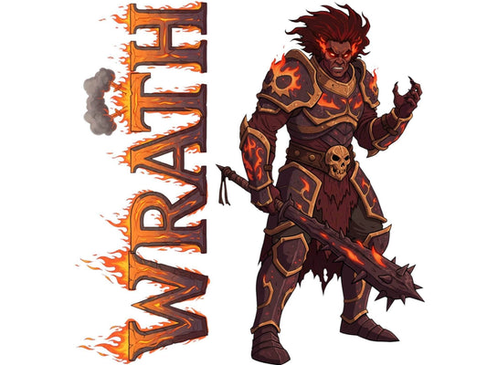 Wrath Ira 7 Sinkins™ Vinyl Sticker – Personification of Wrath | Waterproof & UV-Proof - Sticker / Mini