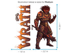 Wrath Ira 7 Sinkins™ Vinyl Sticker – Personification of Wrath | Waterproof & UV-Proof - Magnet / Medium