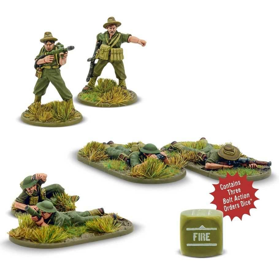 Bolt Action: Australian Army (Far East) Weapons Teams - 