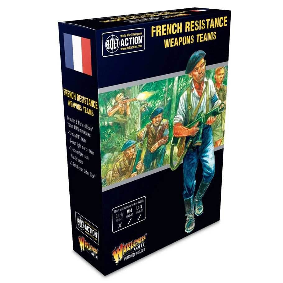 Bolt Action: French Resistance Weapons Teams - 