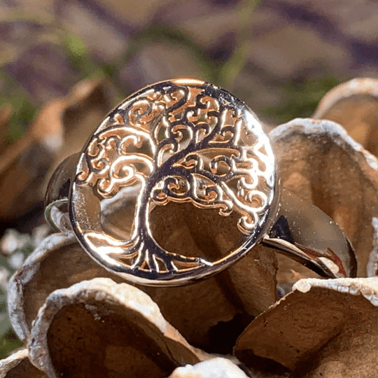 Rose Tree of Life Ring - 6