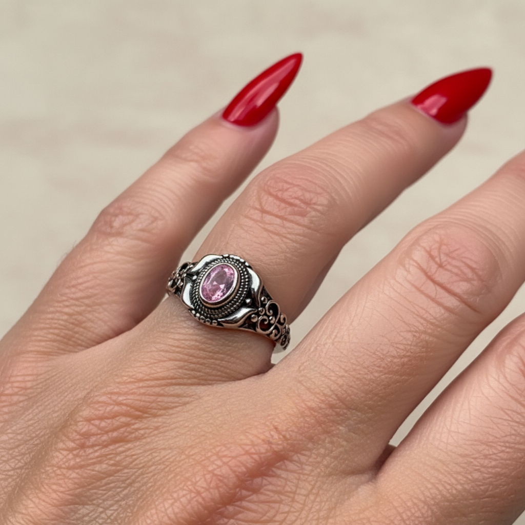 Romantic Celtic Knot Ring