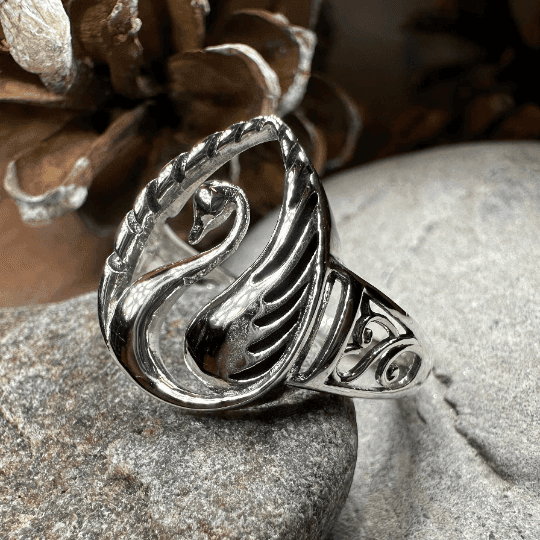Children of Lir Swan Ring - 6