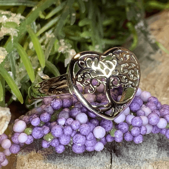 Heart Tree of Life Ring - 4