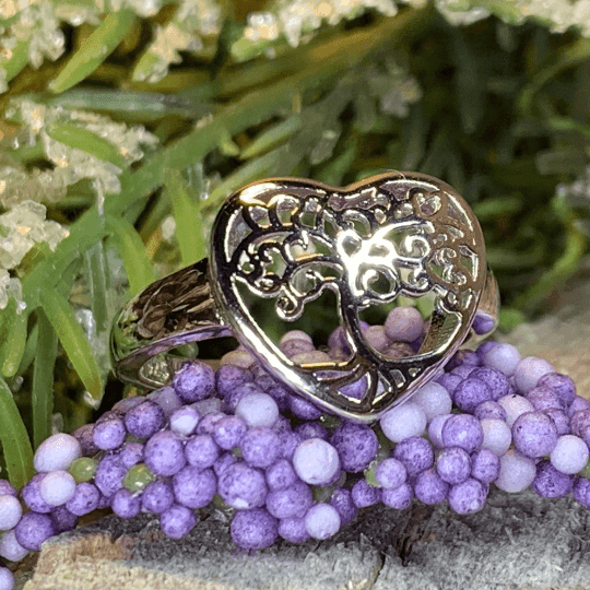 Heart Tree of Life Ring - 4