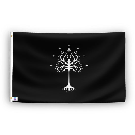 LOTR White Tree of Gondor Flag