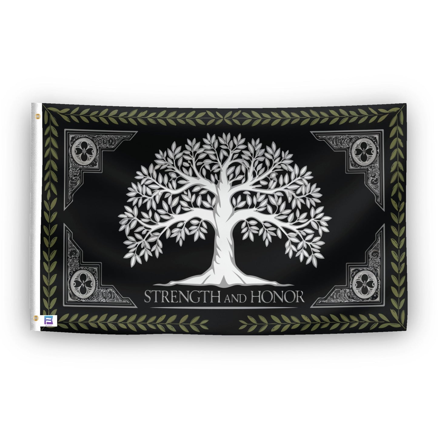 LOTR WTOG Strength And Honor Flag