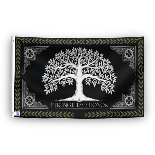 LOTR WTOG Strength And Honor Flag