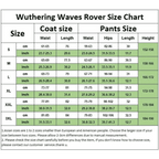 Wuthering Waves Rover Cosplay Costume – Full Set with Wig & Accessories - S / Wig Only