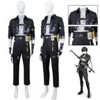 Wuthering Waves Rover Male Cosplay Costume – Full Set with Wig - S / Costume and wig
