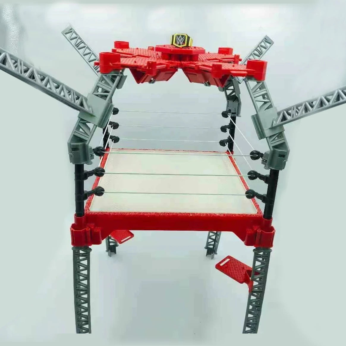 WWE Ring For Action Figures Wrestling Toys WWE Action Figures Elite Wrestlers Warriors Toy Ring & Realistic Accessories Fun