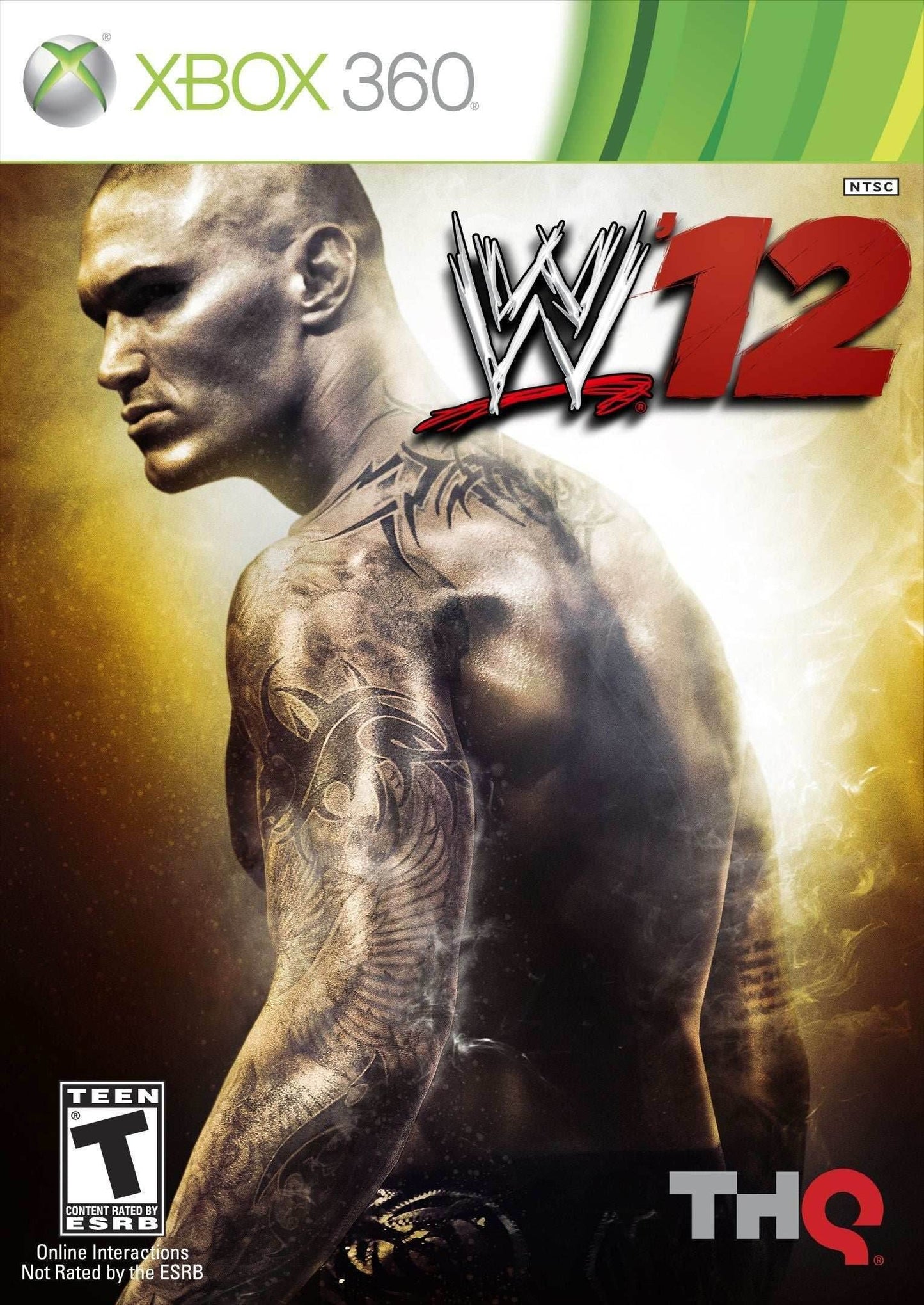 WWE '12 (Xbox 360) - Game Manual Only