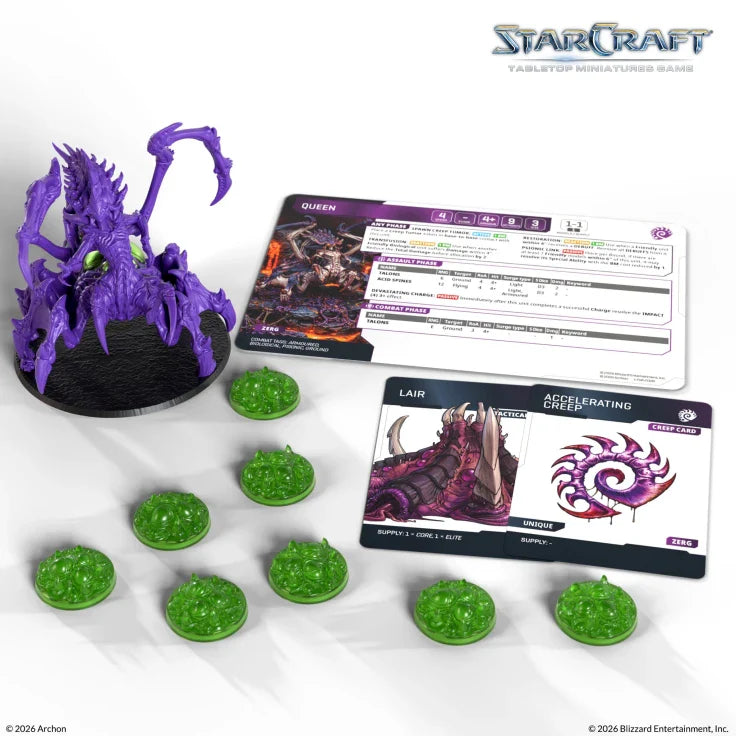 StarCraft The Miniatures Game: Zerg: Queen Expansion Set
