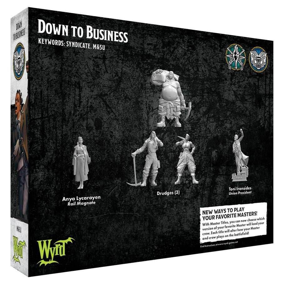 Malifaux Third Edition: Down to Business - 