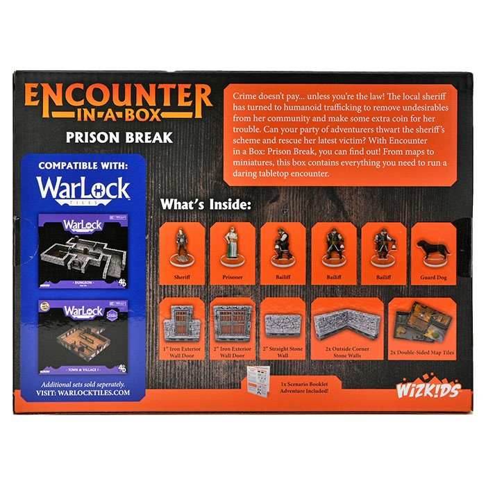 WarLock Tiles: Encounter in a Box - Prison Break - 