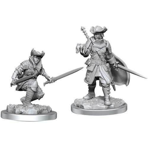 Magic: the Gathering - Unpainted Miniatures - Thraben Inspector & Tireless Tracker - 