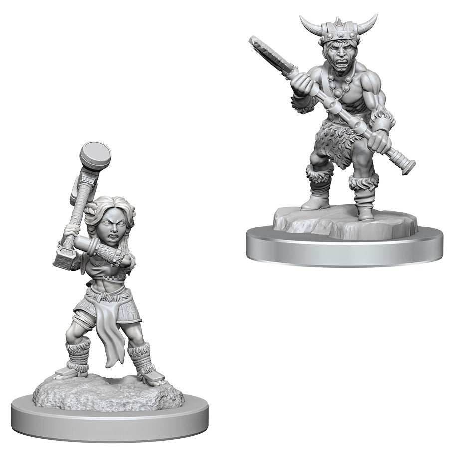 D&D: Nolzur's Marvelous Miniatures - Halfling Barbarians - 