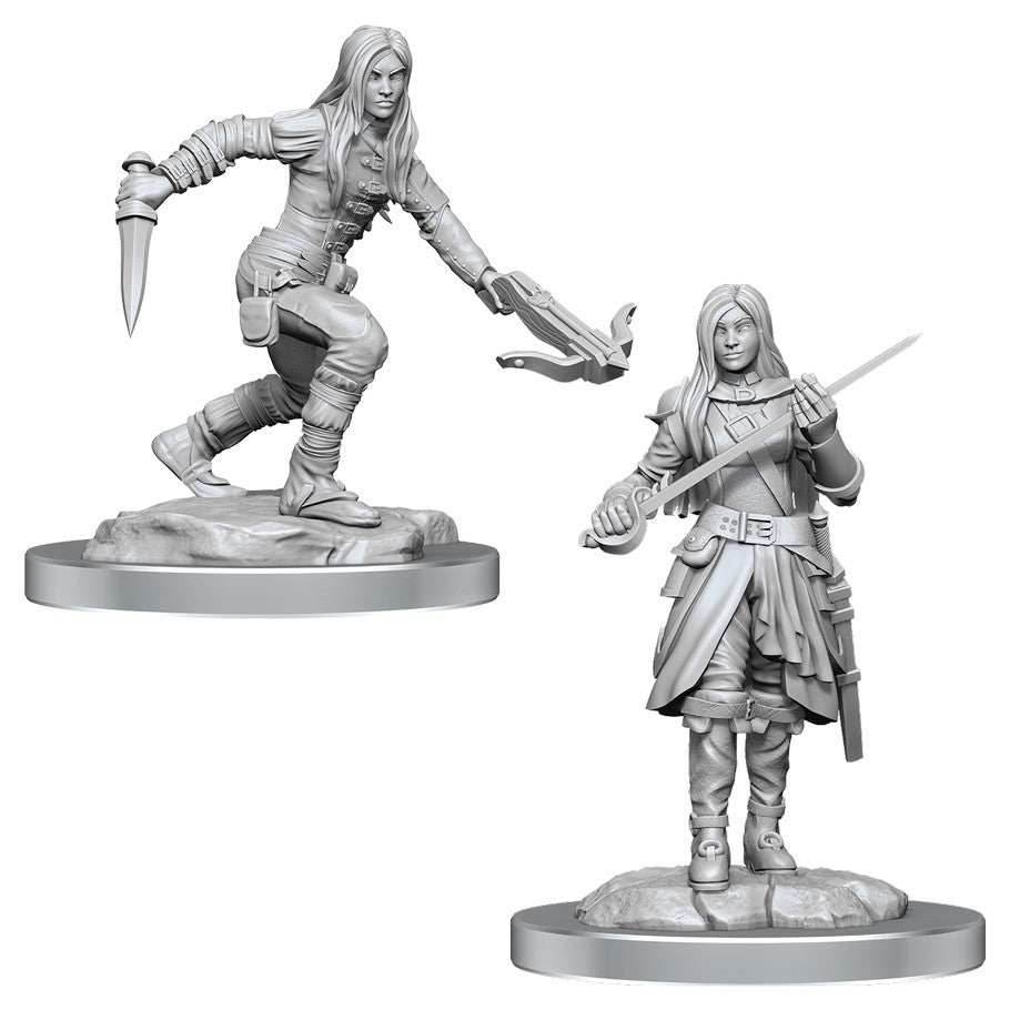 D&D: Nolzur's Marvelous Miniatures - Half-Elf Rogue Female - 