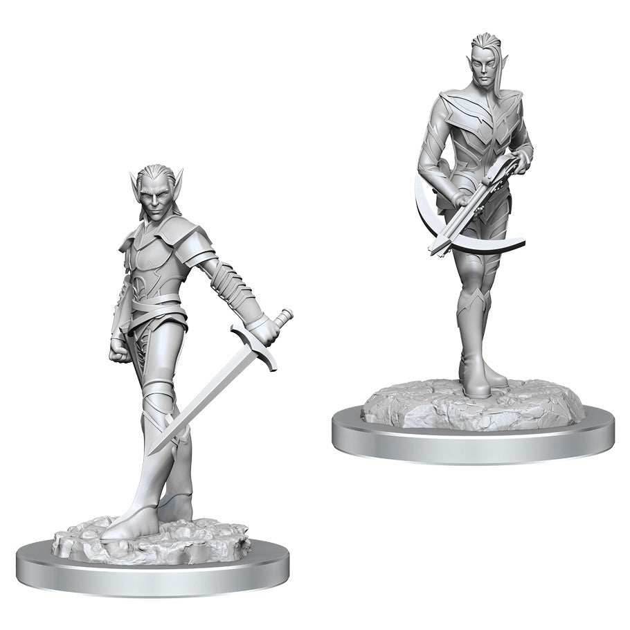 D&D: Nolzur's Marvelous Miniatures - Drow Fighters - 