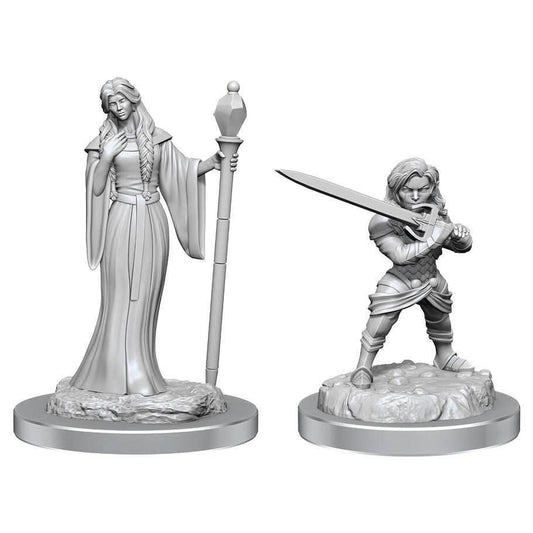 Critical Role: Human Wizard Female & Halfling Holy Warrior Female - 