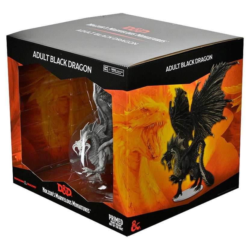 D&D: Nolzur's Marvelous Miniatures - Adult Black Dragon - 